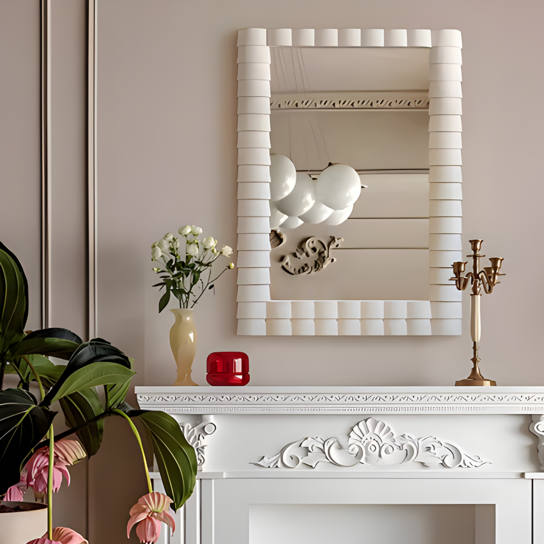 PETRAVA Modern French Wall Mirror - Urban Mood Singapore