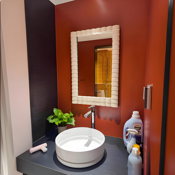 PETRAVA Modern French Wall Mirror - Urban Mood Singapore