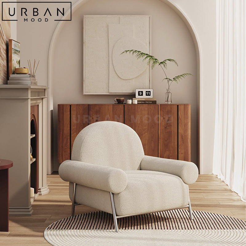 PETRON Modern Boucle Armchair