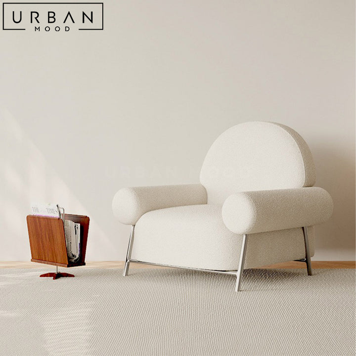 PETRON Modern Boucle Armchair