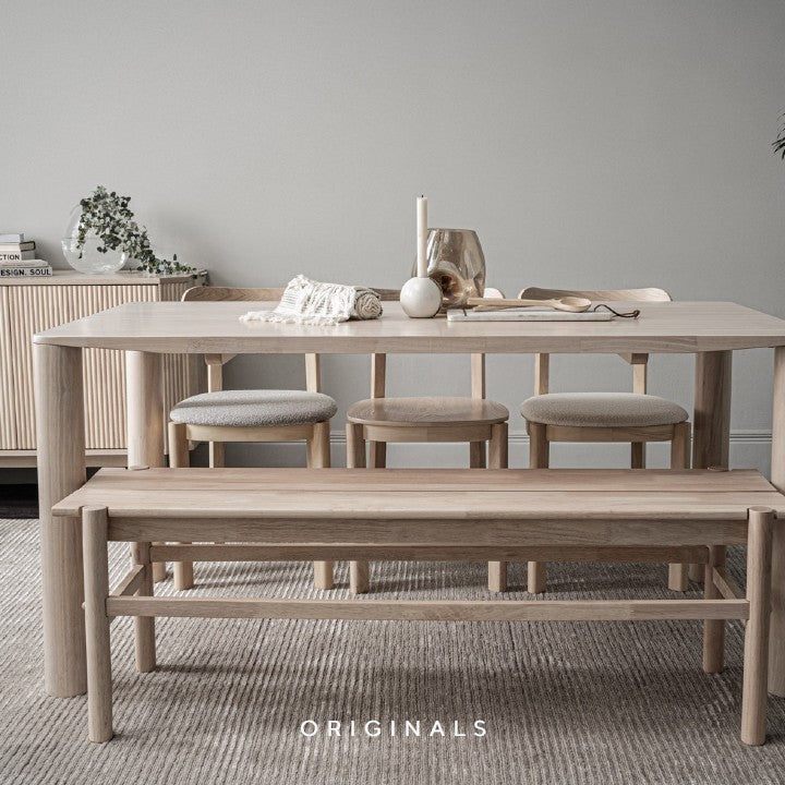 PARABLE Modern Solid Wood Dining Table – Urban Mood