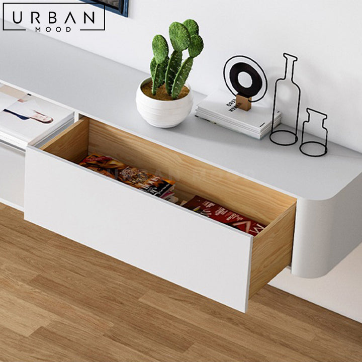 PHELA Modern Floating TV Console