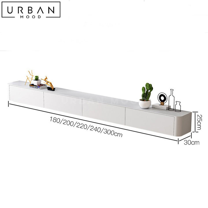PHELA Modern Floating TV Console