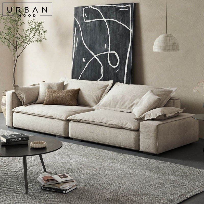 PHOEBE Modern Leather Sofa