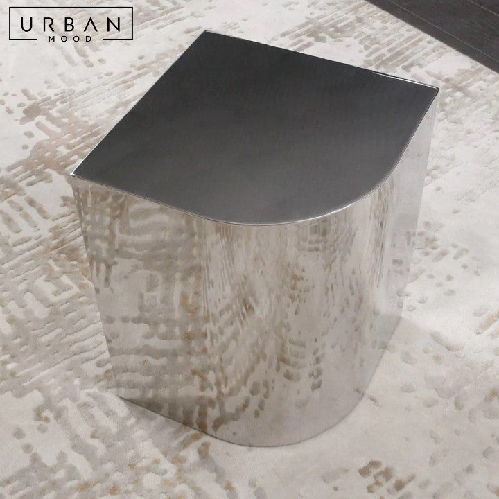 PILON Modern Steel Side Table