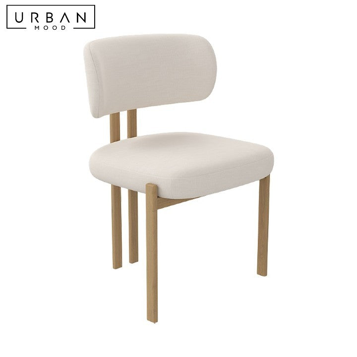 PINEAU Japandi Solid Wood Dining Table