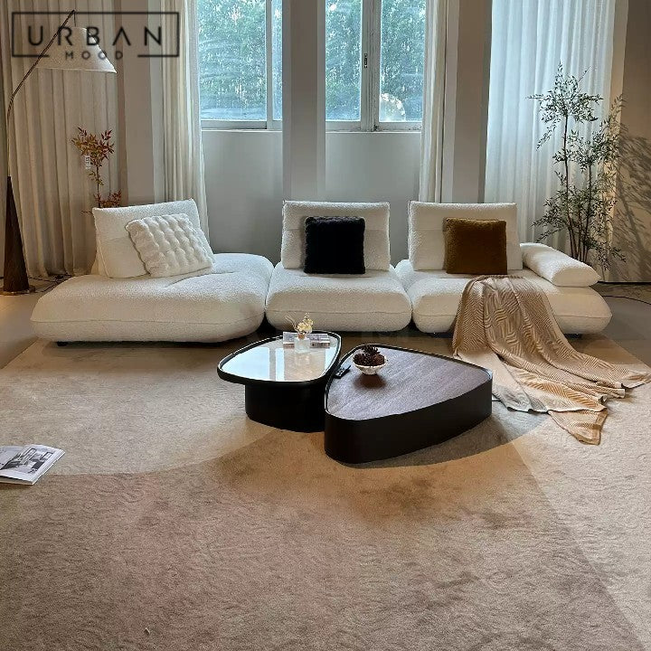 PIRKER Modern Electric Boucle Sofa