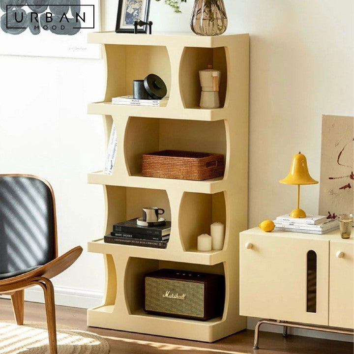 JOLA Modern Solid Wood Display Shelf