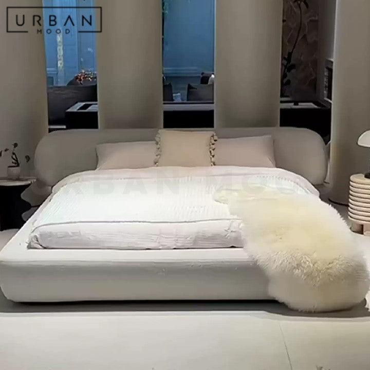 POLLAK Modern Fabric Bedframe