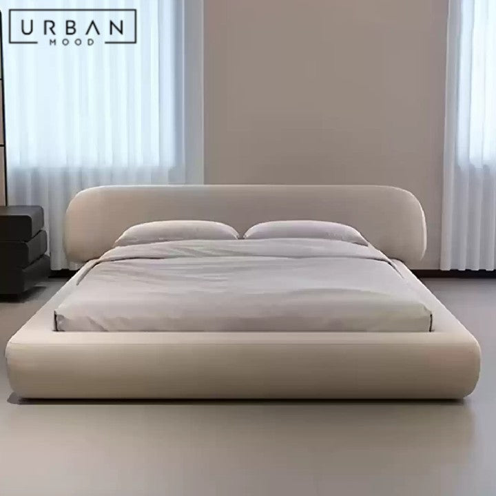 POLLAK Modern Fabric Bedframe