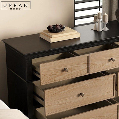 PONGRA Modern Solid Wood Chest Of Drawers