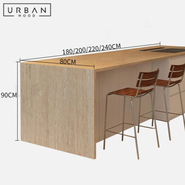 POOLER Modern Dining Table Island