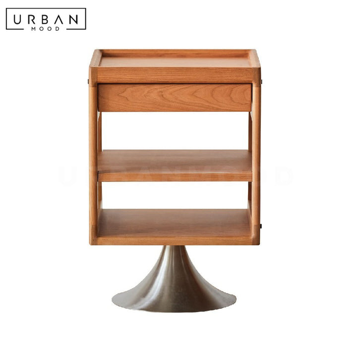 POSEY Modern Rotatable Bedside Table
