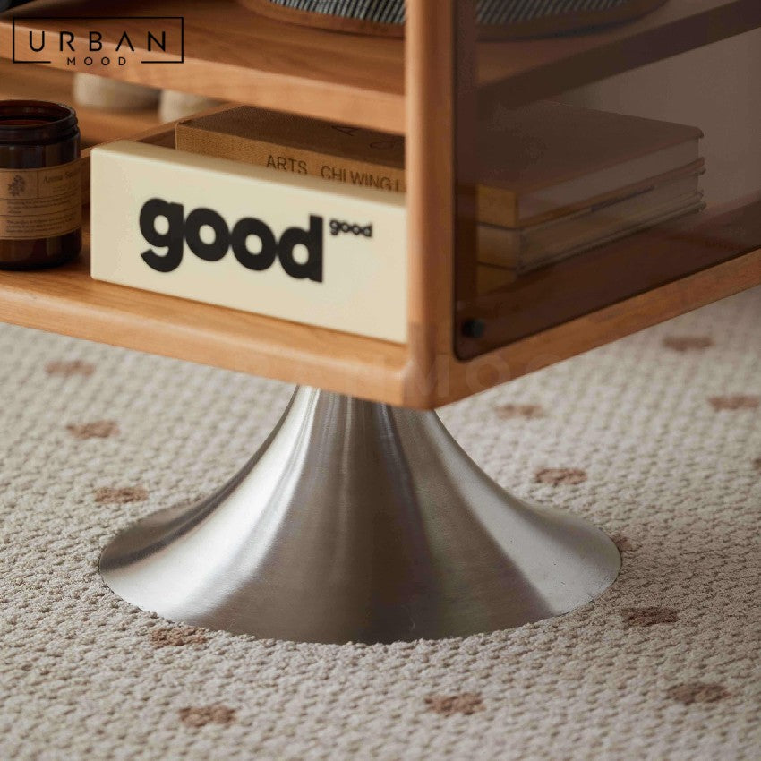 POSEY Modern Rotatable Bedside Table