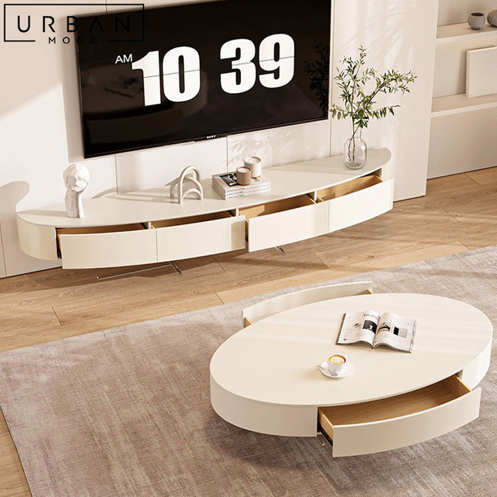 POSH Luxury TV Console & Coffee Table