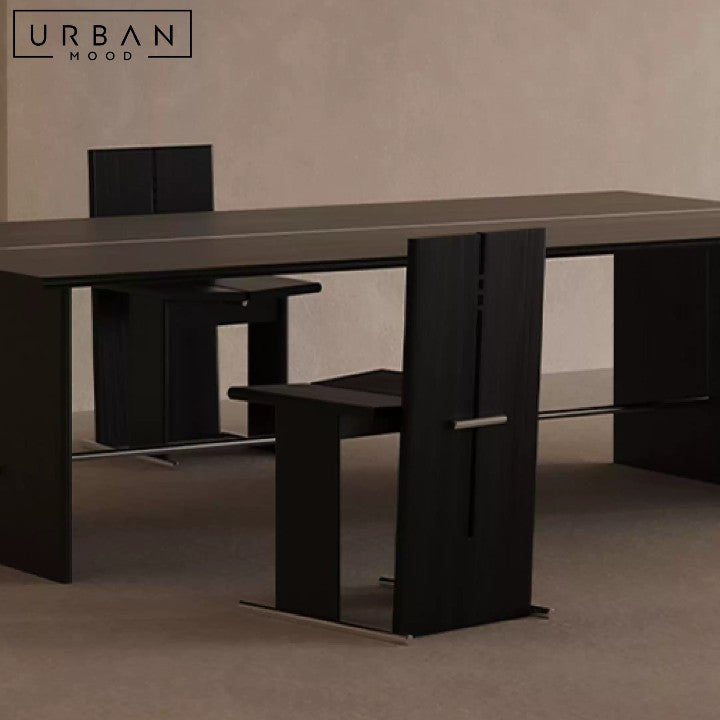 POGA Modern Solid Wood Dining Chair
