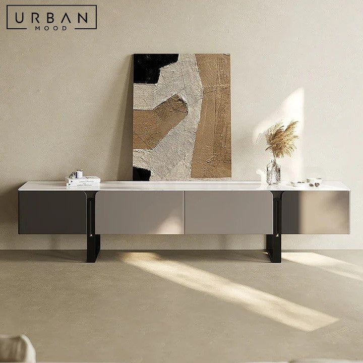 PRANI Modern TV Console & Coffee Tables