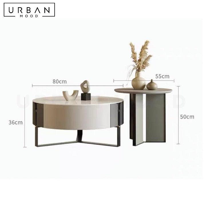 PRANI Modern TV Console & Coffee Tables