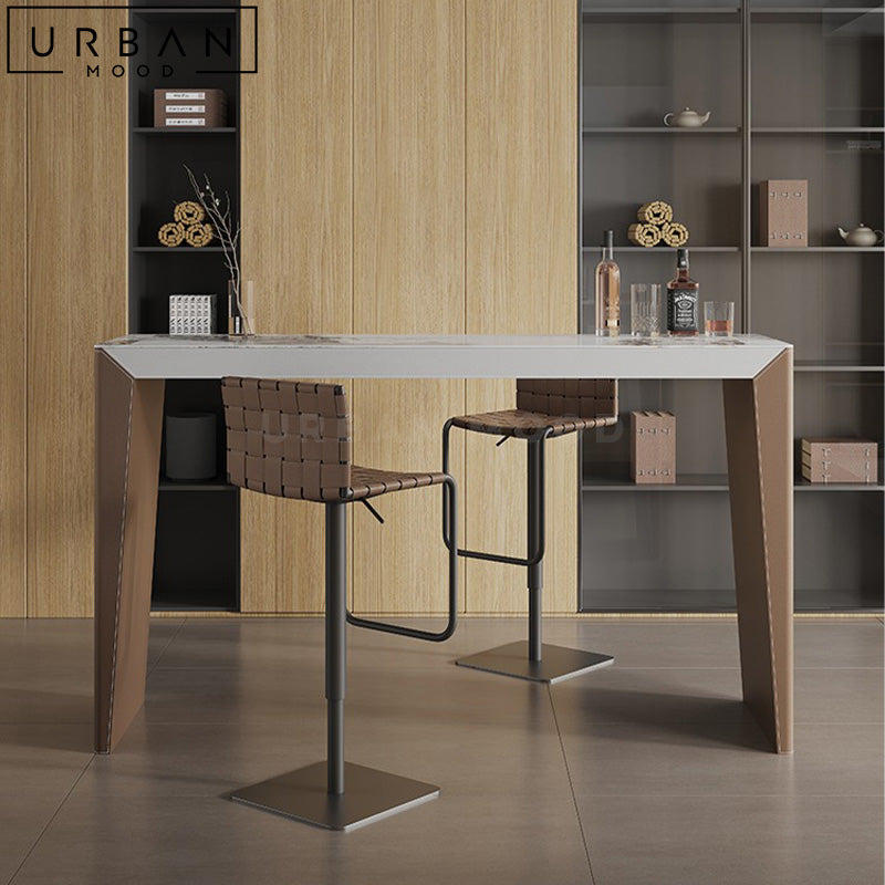 PRANO Modern Sintered Stone Bar Table