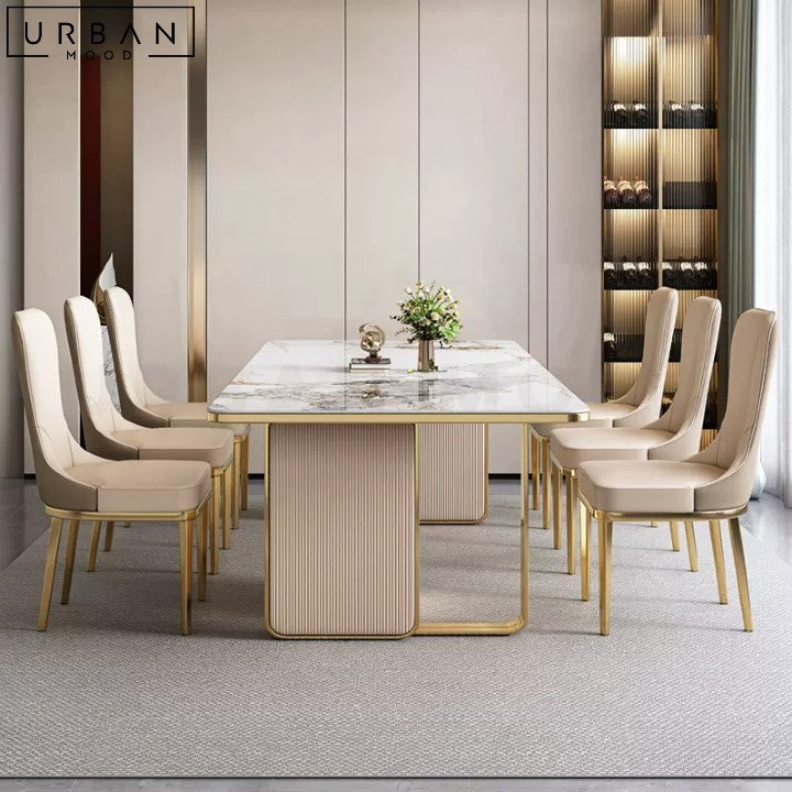 PURRY Modern Sintered Stone Dining Table