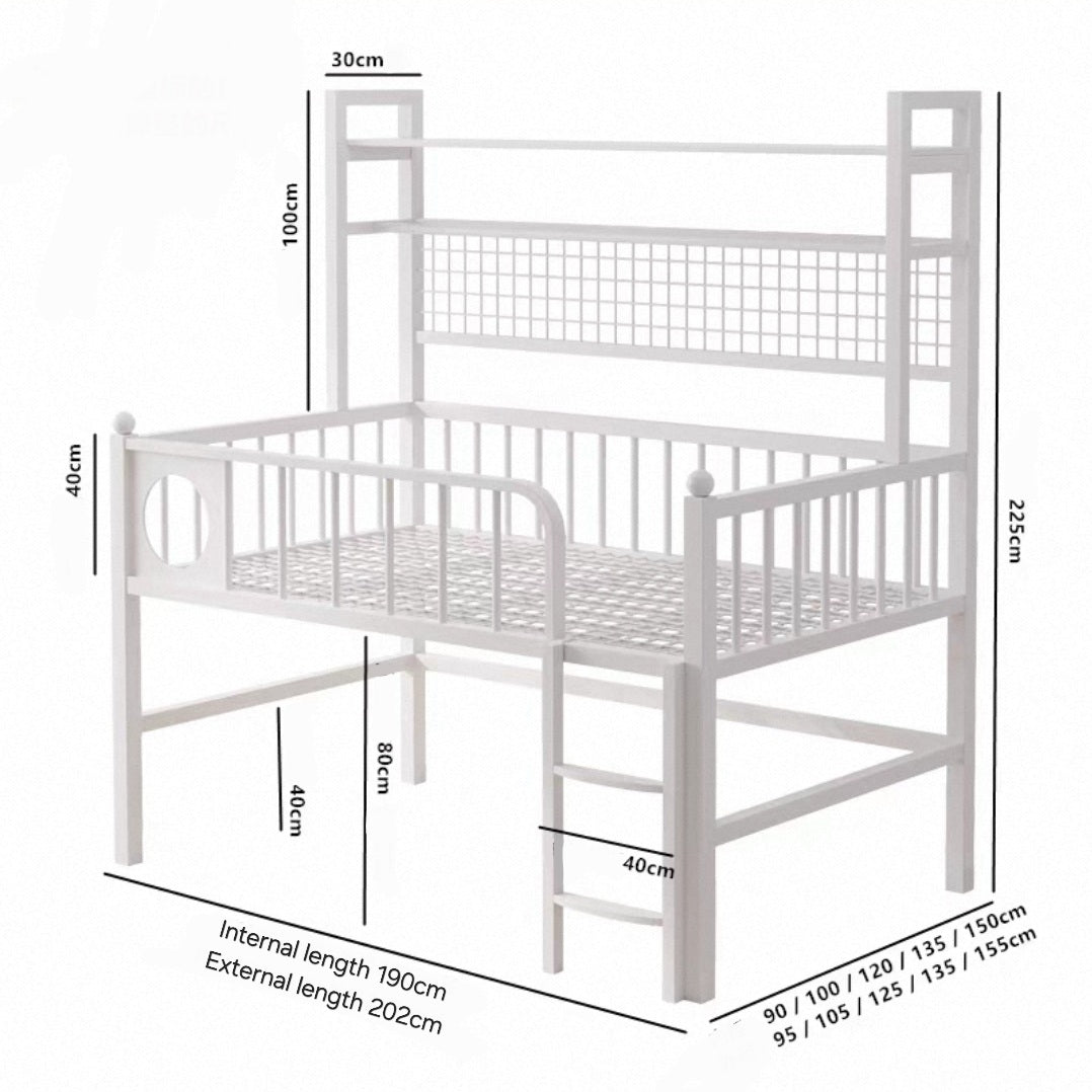 PELO Modern Children Loft Bedframe