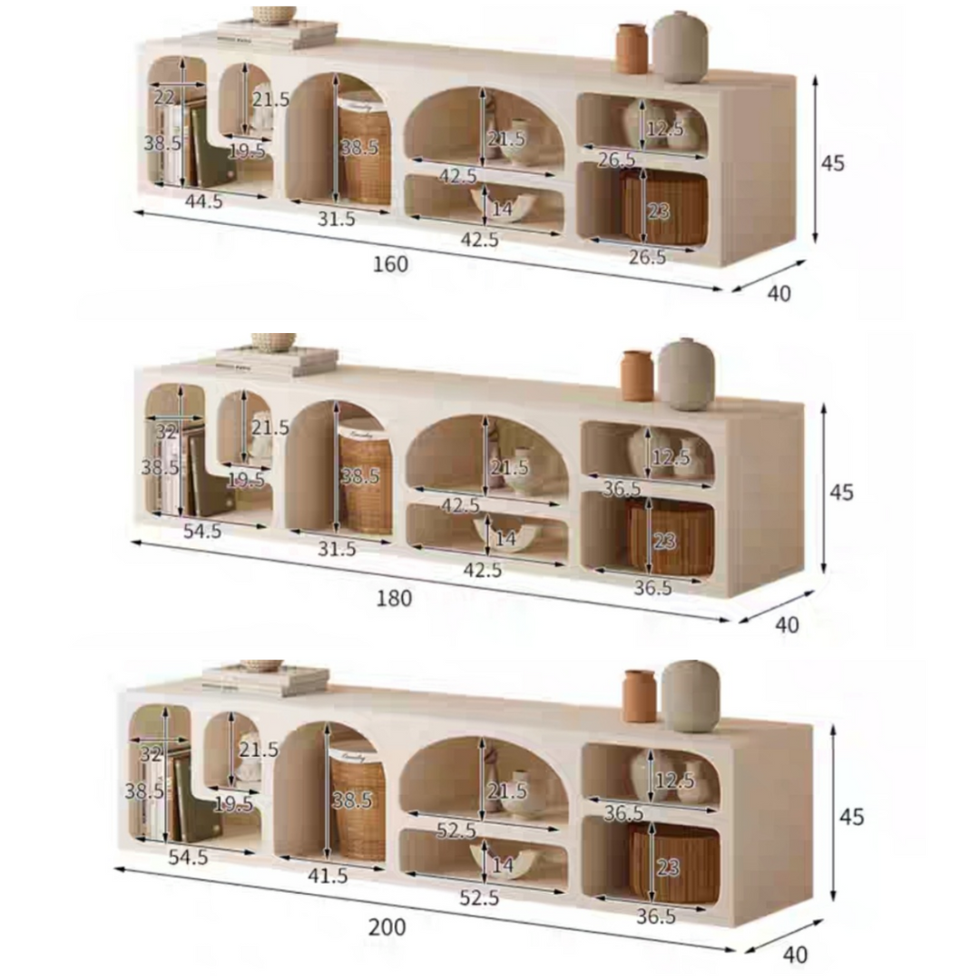 PENNIES Japandi TV Console