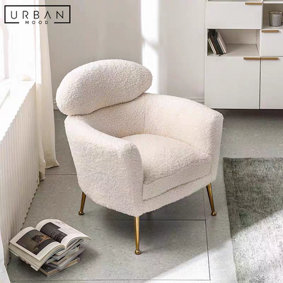 PEPPY Modern Boucle Armchair