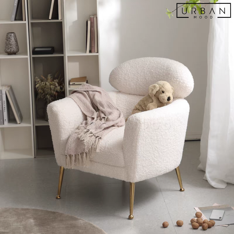 PEPPY Modern Boucle Armchair