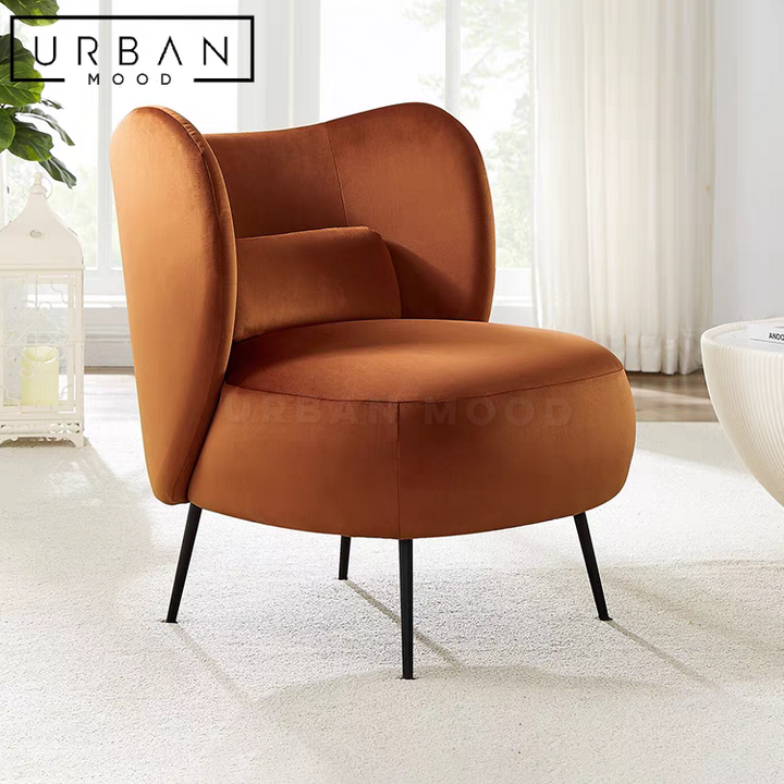 PORT Modern Boucle Armchair