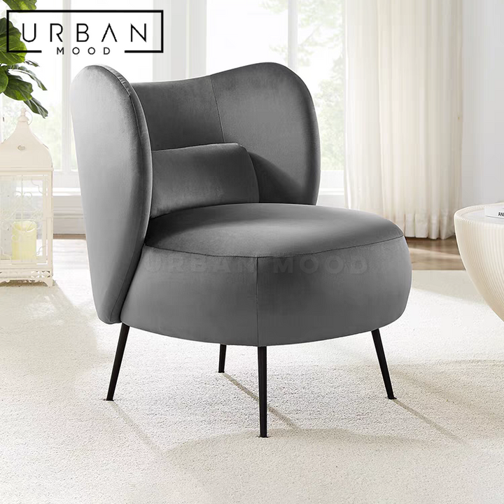 PORT Modern Boucle Armchair