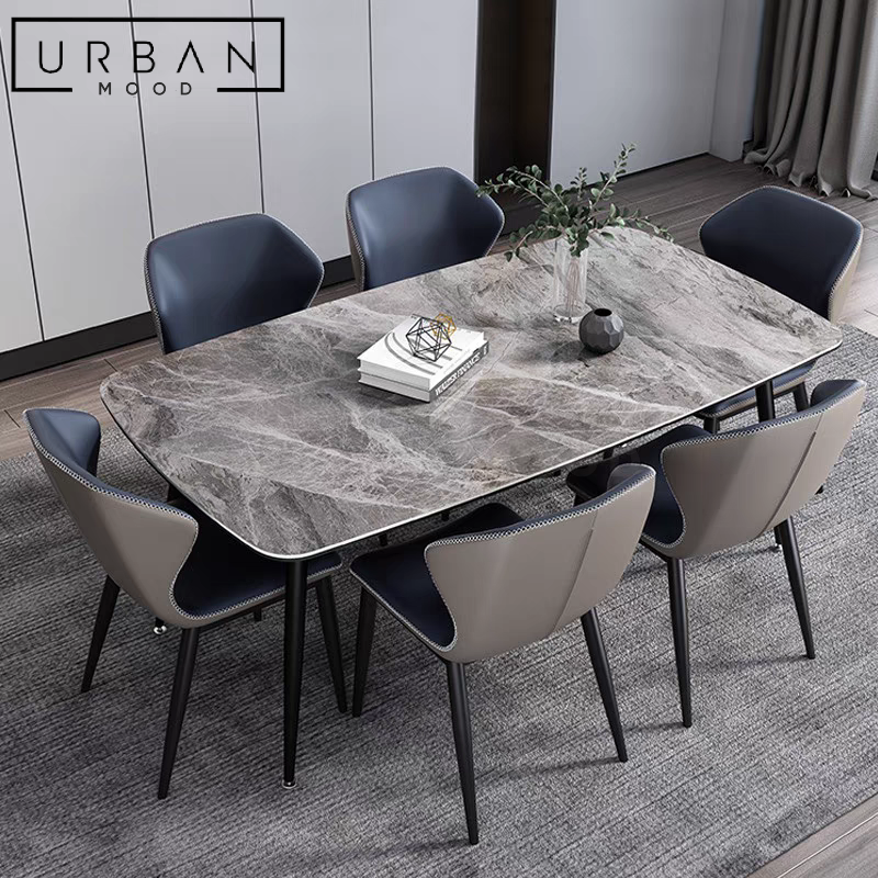 PRISMA Modern Sintered Dining Table Set