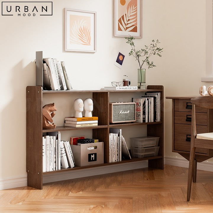 DANN Modern Solid Wood Display Shelf