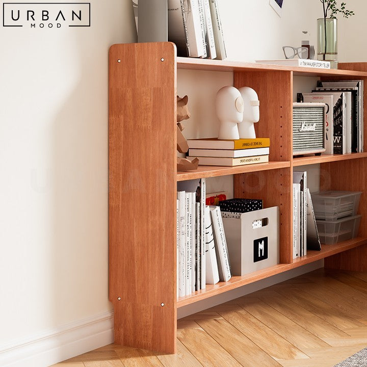 DANN Modern Solid Wood Display Shelf