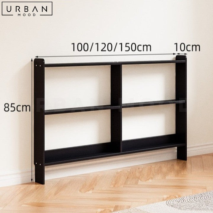 DANN Modern Solid Wood Display Shelf