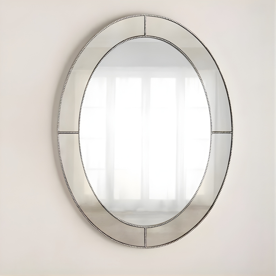 QASEN Modern Oval Wall Mirror - Urban Mood Singapore