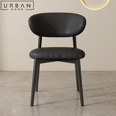 QUEL Modern Leather Dining Chair