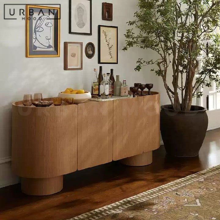 QUINTOS Modern Solid Wood Sideboard