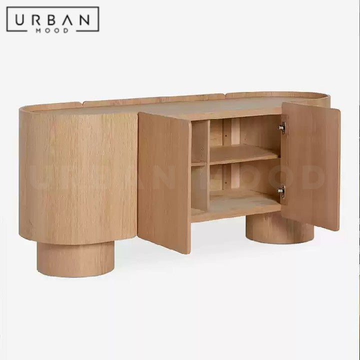 QUINTOS Modern Solid Wood Sideboard