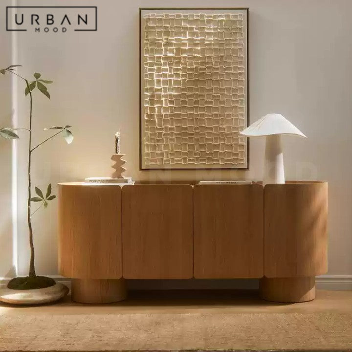 QUINTOS Modern Solid Wood Sideboard
