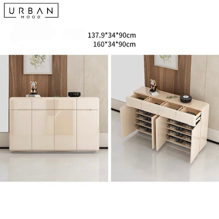 QUIROZ Modern Shoe Cabinet