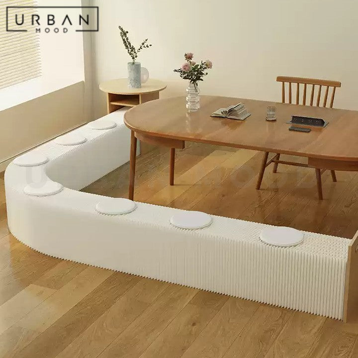 VIST Modern Extendable Side Table & Bench