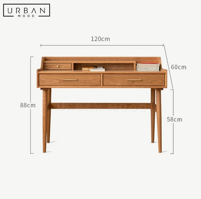 QUIS Solid Wood Study Table