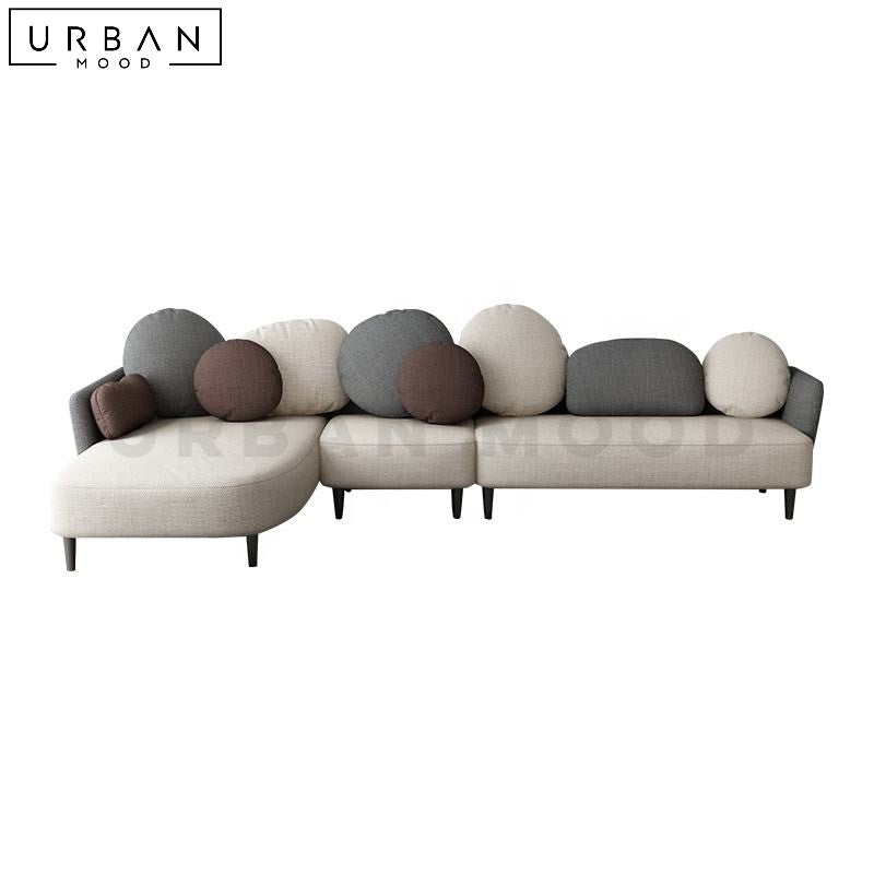 RACHAEL Modern Fabric Sectional Sofa