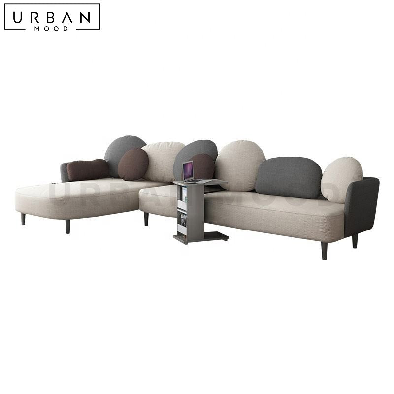 RACHAEL Modern Fabric Sectional Sofa