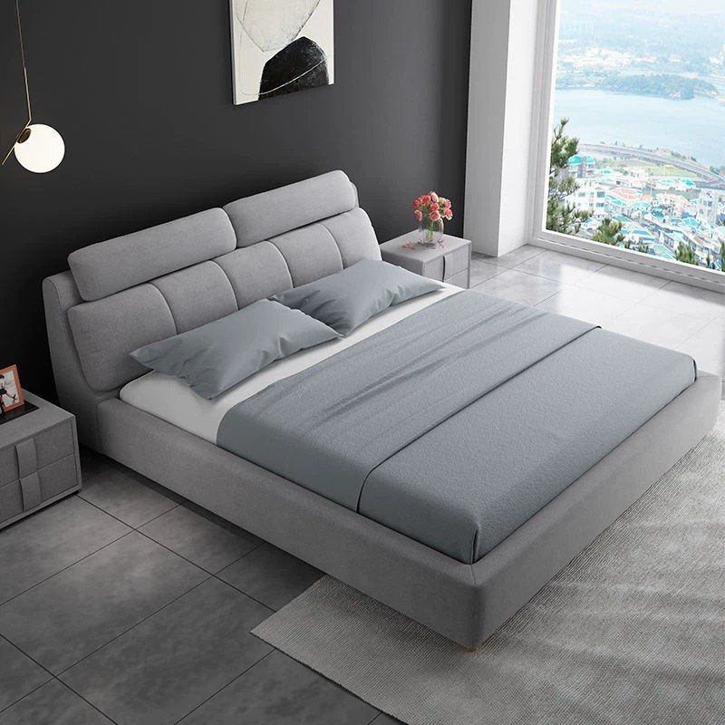 RADCLIFFE Modern Fabric Bedframe - Urban Mood Singapore