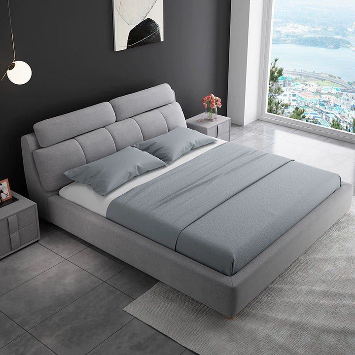 RADCLIFFE Modern Fabric Bedframe - Urban Mood Singapore