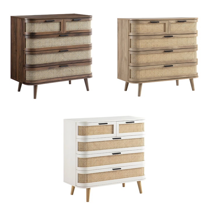 RADIUS Vintage Rattan Chest Of Drawer - Urban Mood Singapore