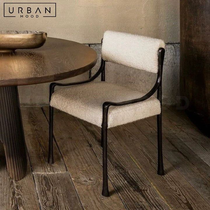 RAD Modern Boucle Dining Chair