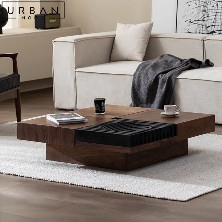 RAEC Modern Solid Wood Coffee Table