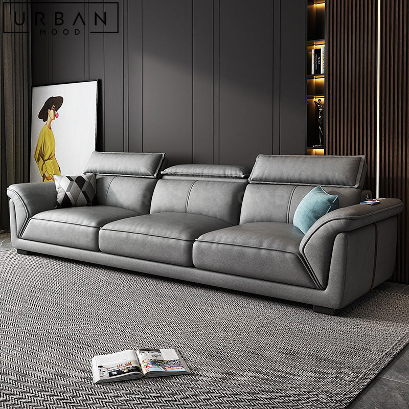 RAFF Modern Leathaire Sofa